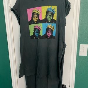 Free People Day Dreamer Top with Biggie Smalls